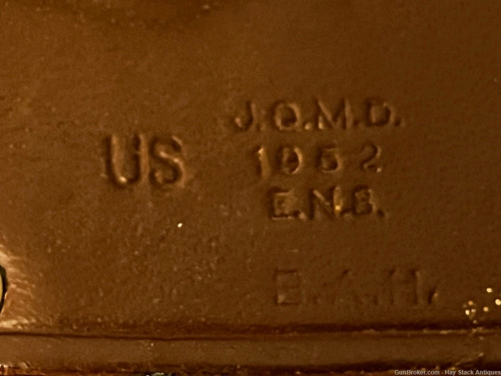 Vintage 1952 Carlisle Bandage Field Dressing Pouch JQMD Brown Leather Korea-img-5