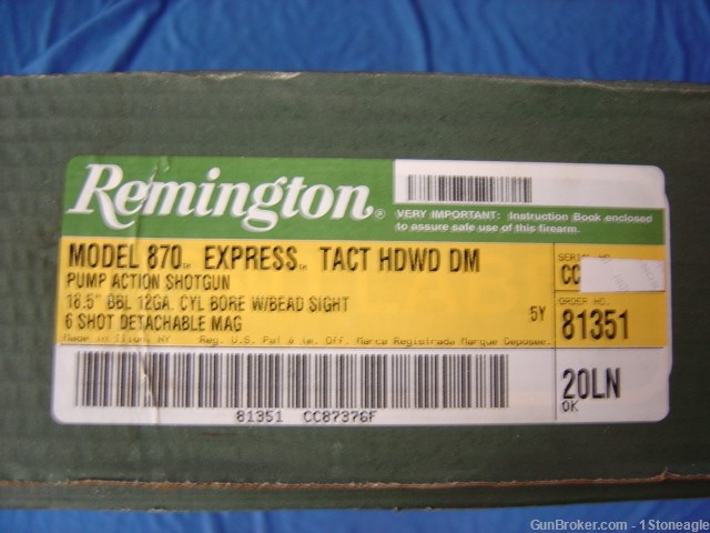 Remington 870 DM Tactical 12 gauge-img-12