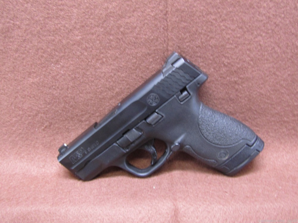 Smith & Wesson M&P 9 Shield 9 mm Semi Auto Pistol Thumb Safety 8 RD Mag-img-7