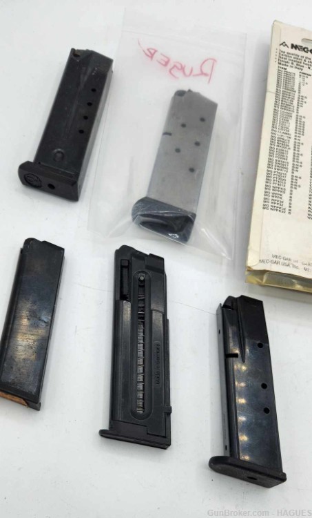 BULK LOT of 6: Pre owned Pistol Magazines - Browning - Ruger - GSG - Etc-img-3