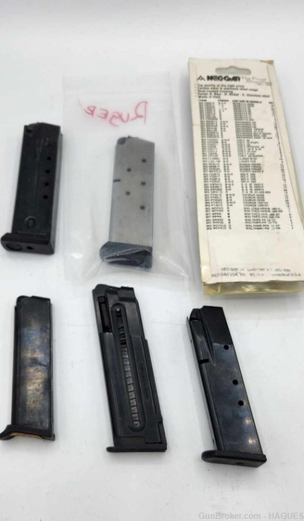 BULK LOT of 6: Pre owned Pistol Magazines - Browning - Ruger - GSG - Etc-img-7