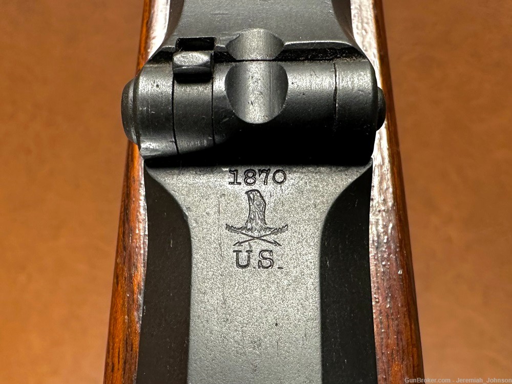 Springfield US Trapdoor Breechloading .45-70 Indian Wars Military Rifle NR-img-6