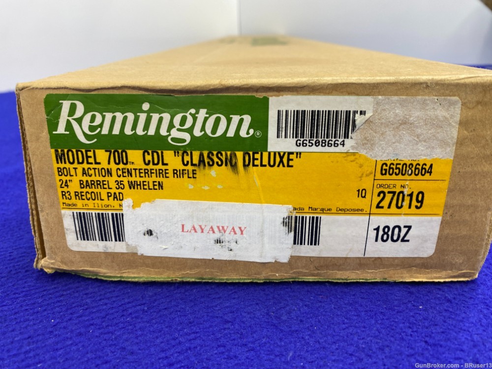 2005 Remington 700 CDL .35 Whelen Blue 24" *DISCONTINUED RARE CALIBER*-img-2
