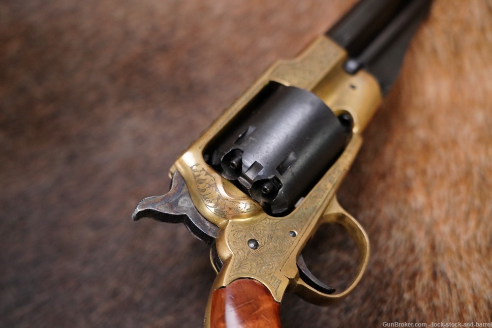 FIE Italian 1858 Remington Navy 6.5” .36 Cal Revolver, Antique-img-14