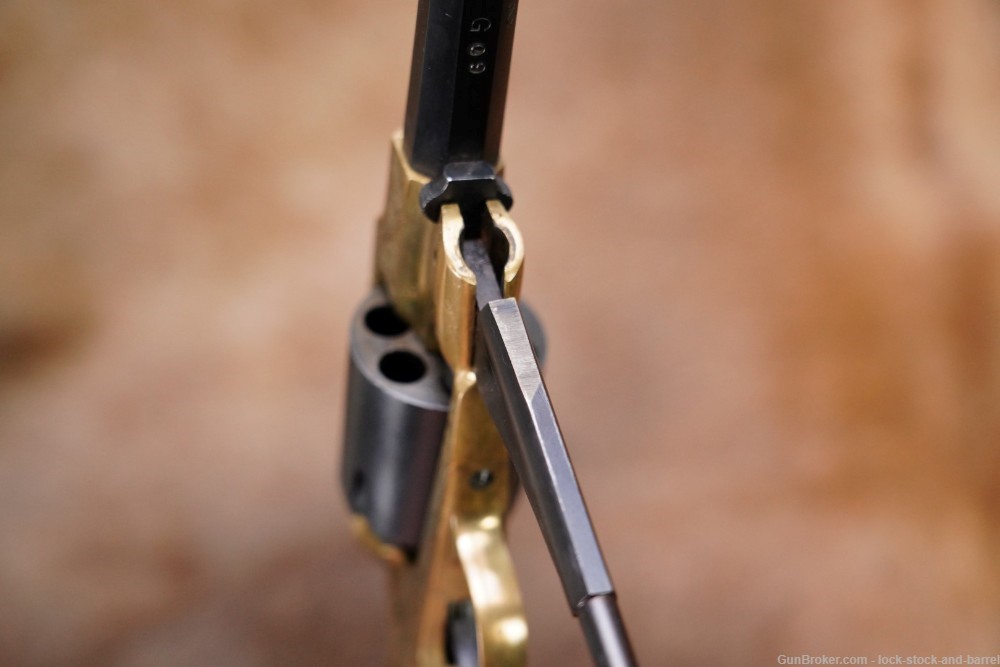 FIE Italian 1858 Remington Navy 6.5” .36 Cal Revolver, Antique-img-12