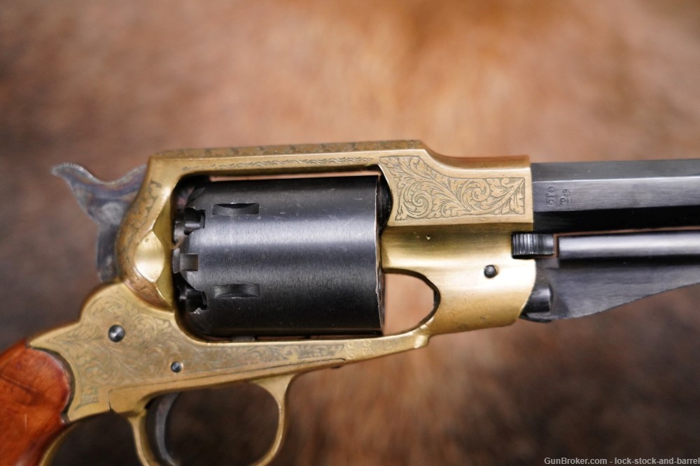 FIE Italian 1858 Remington Navy 6.5” .36 Cal Revolver, Antique-img-7