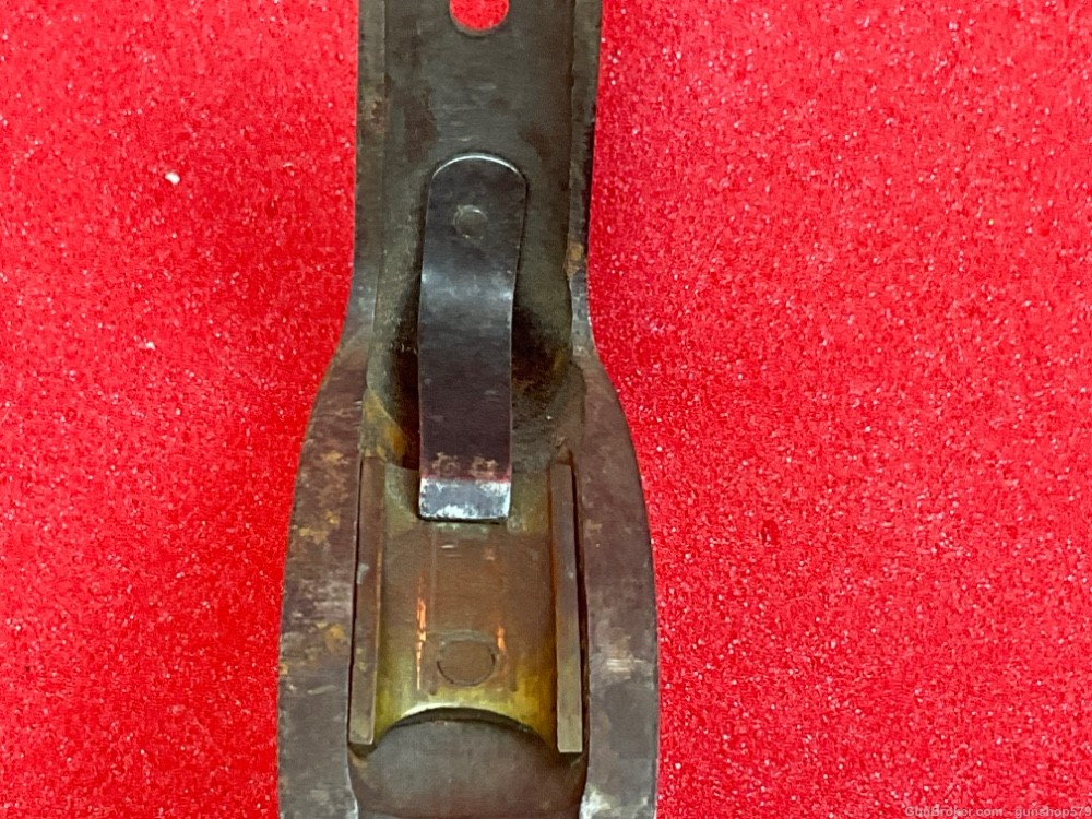 Vintage Winchester 1873 73 Crescent Trap Door Buttplate Original OEM Parts -img-3