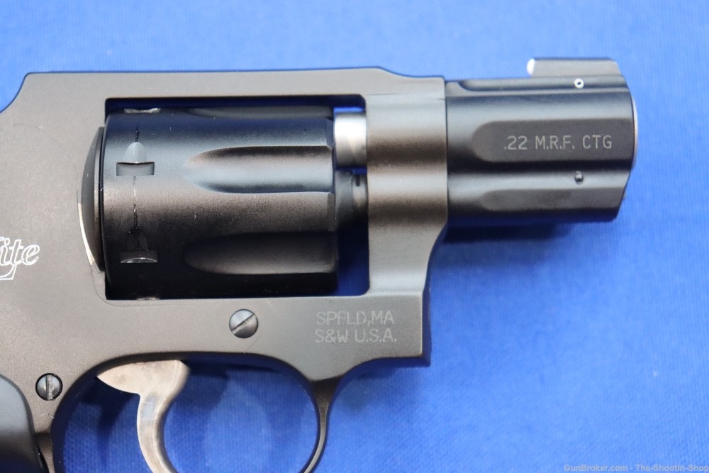 Smith & Wesson S&W Model M351C Revolver AIRWEIGHT 22MAG 22 MRF 351C 103351-img-6