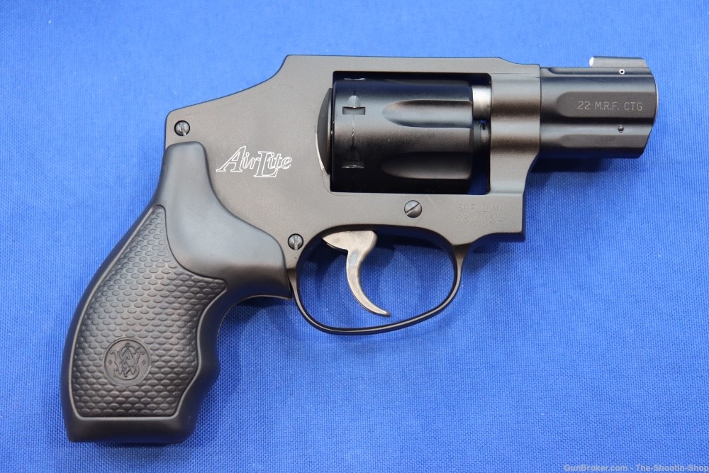 Smith & Wesson S&W Model M351C Revolver AIRWEIGHT 22MAG 22 MRF 351C 103351-img-5