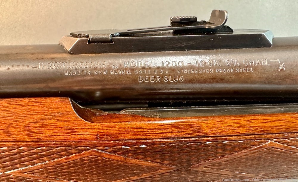 Winchester Model 1200 Deer Slug Gun-img-9