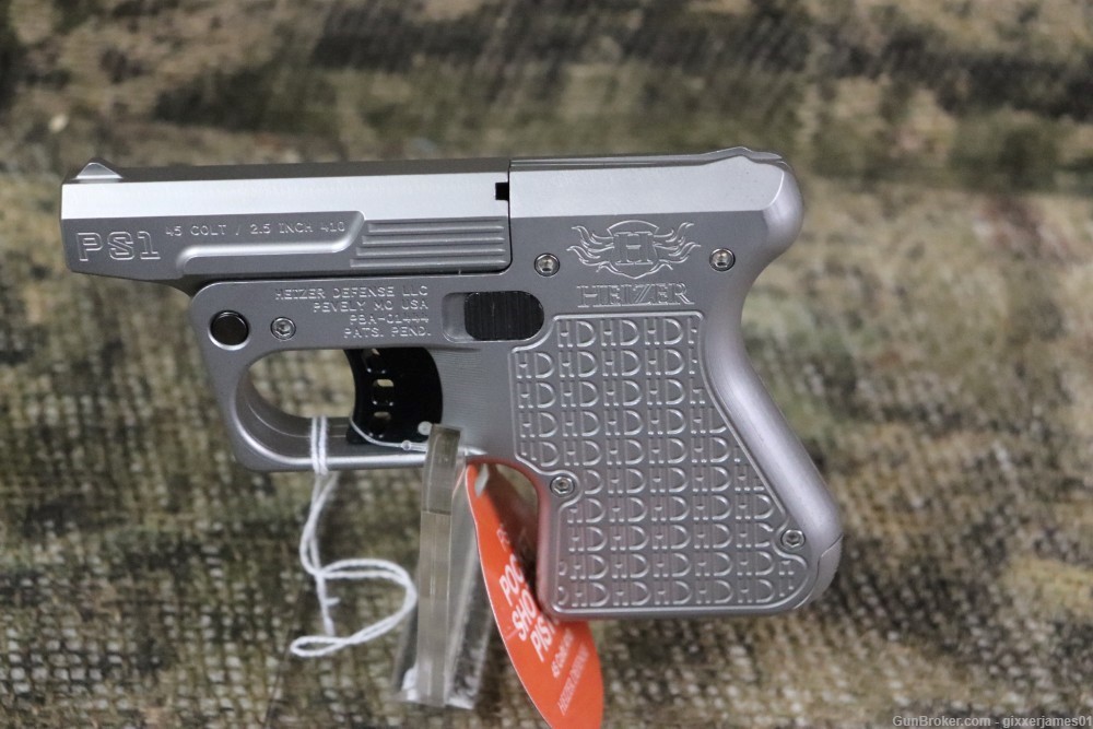 Rare Heizer Defense PS1 45 Colt / 410 ga stainless mint penny start-img-1