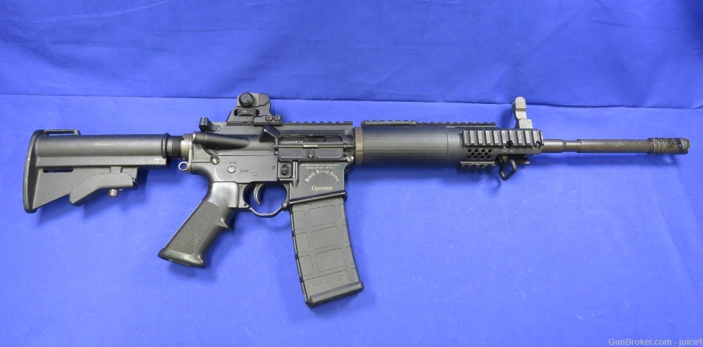 Rock River Arms Elite Operator 5.56 Semi-Auto AR Rifle - Restricted Marked-img-0