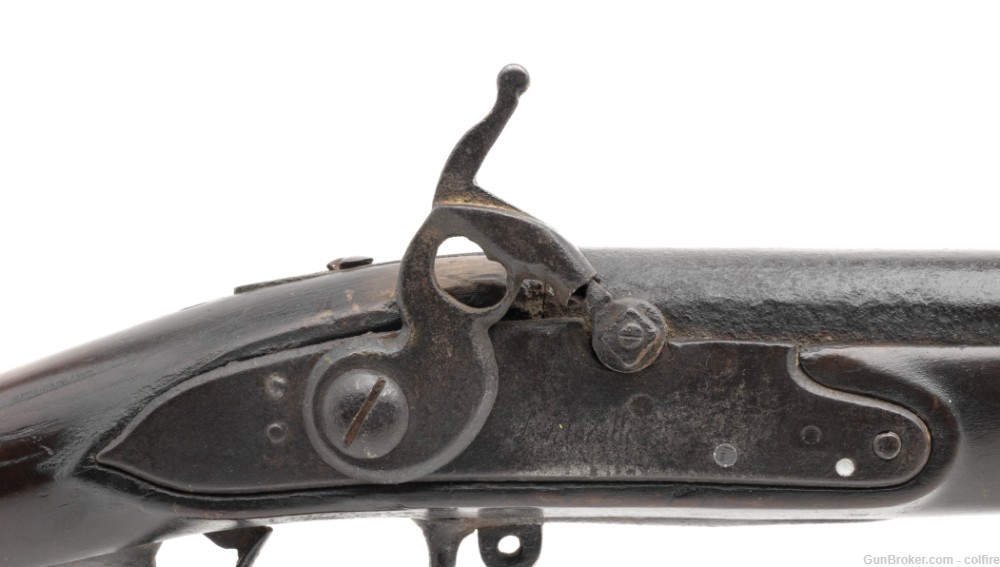 Federal Period Militia musket Possible Conf. Converted.72 caliber (AL5915)-img-2