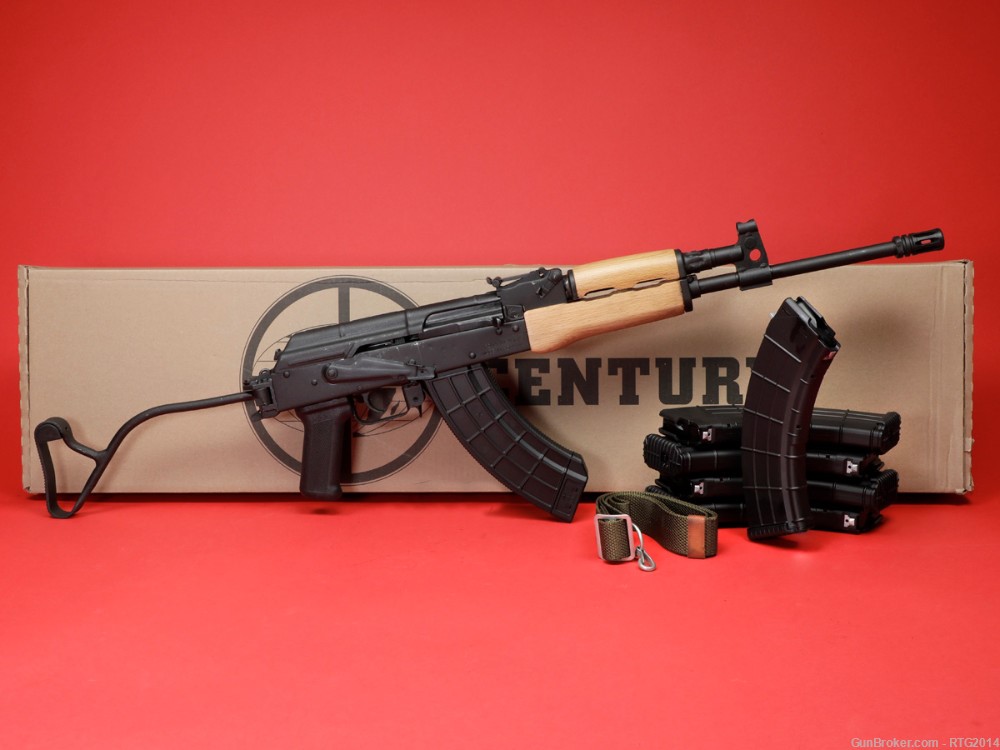 Century WASR-10 Paratrooper Package W/ 6x30rd Mags and Sling-img-0