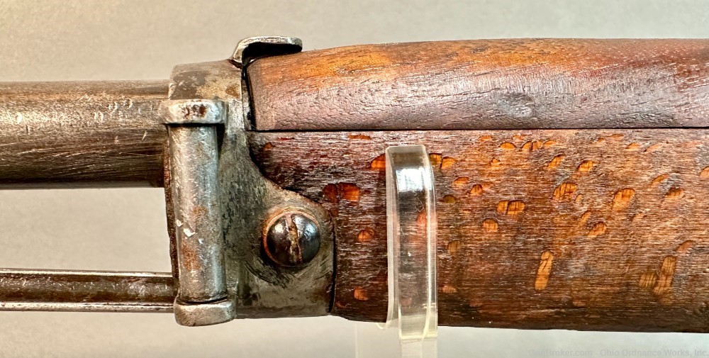 1918 dated Brescia Model 91 Folding Bayonet Carbine-img-8