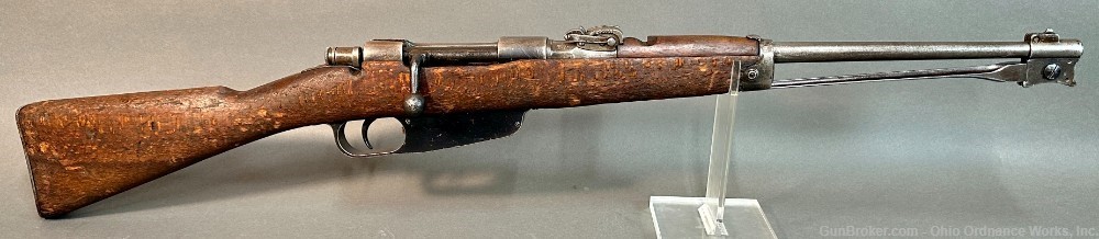 1918 dated Brescia Model 91 Folding Bayonet Carbine-img-25