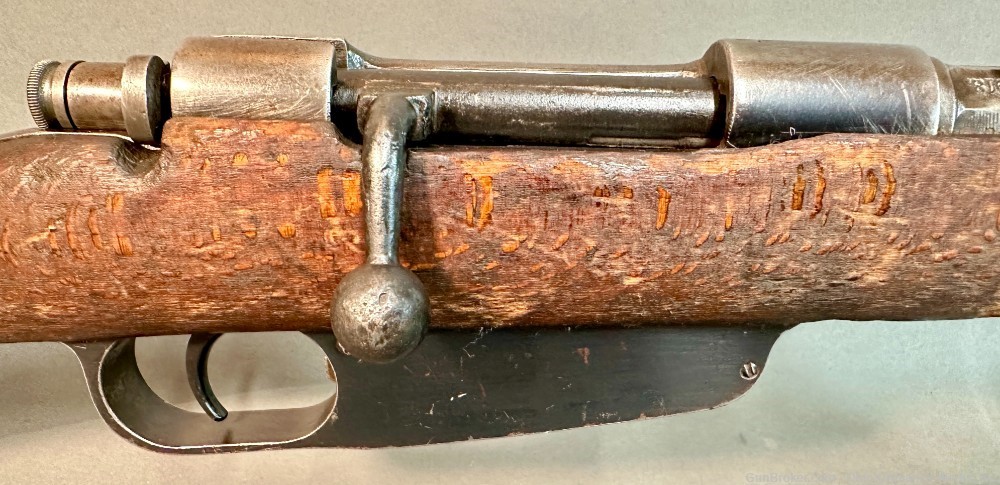 1918 dated Brescia Model 91 Folding Bayonet Carbine-img-33