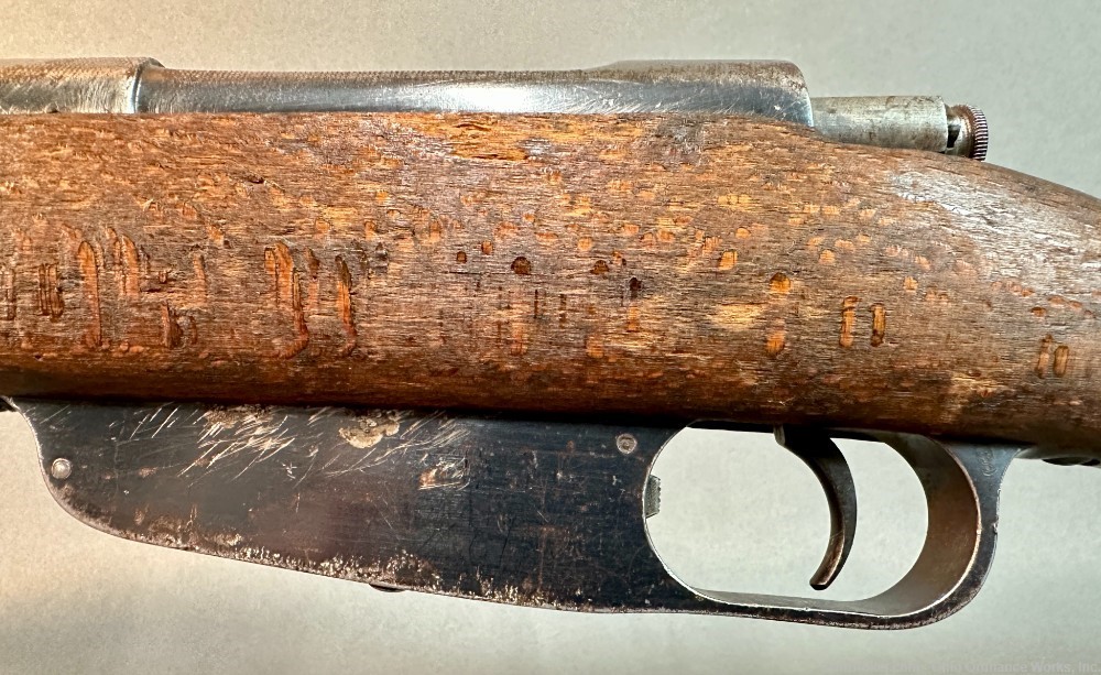1918 dated Brescia Model 91 Folding Bayonet Carbine-img-16