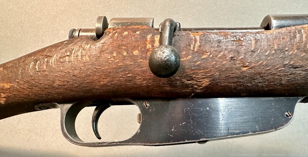 1918 dated Brescia Model 91 Folding Bayonet Carbine-img-32