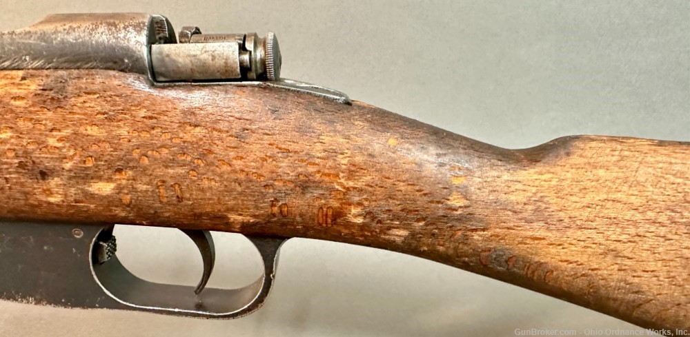 1918 dated Brescia Model 91 Folding Bayonet Carbine-img-20