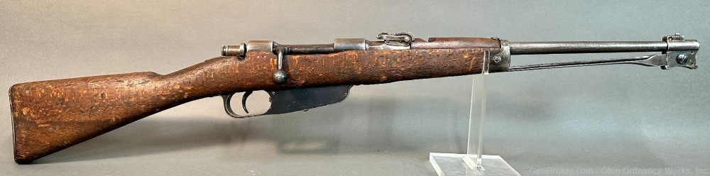 1918 dated Brescia Model 91 Folding Bayonet Carbine-img-24