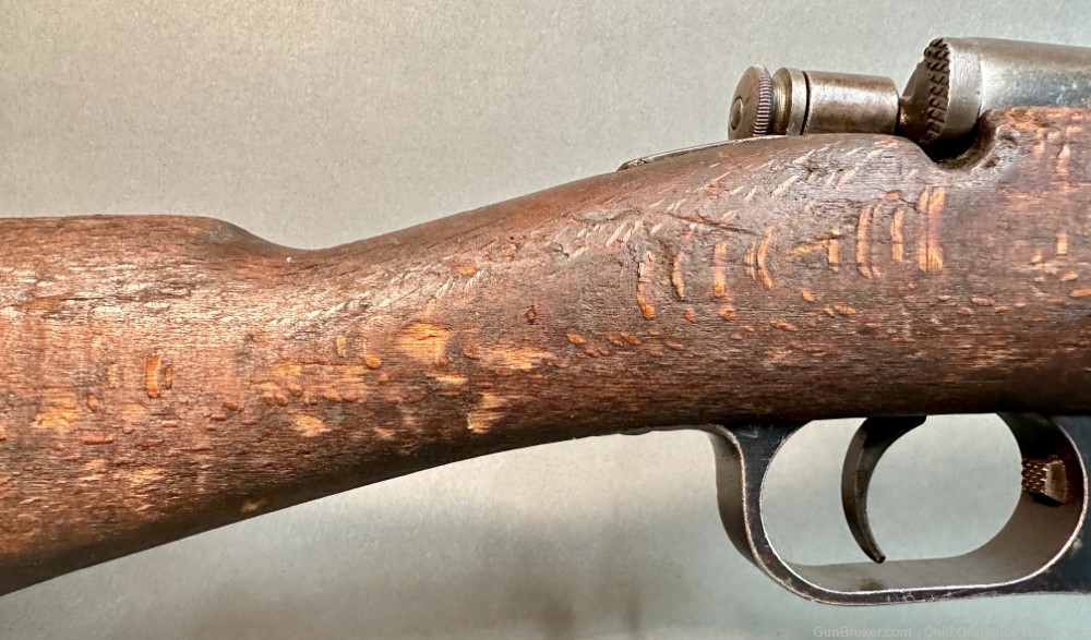 1918 dated Brescia Model 91 Folding Bayonet Carbine-img-28