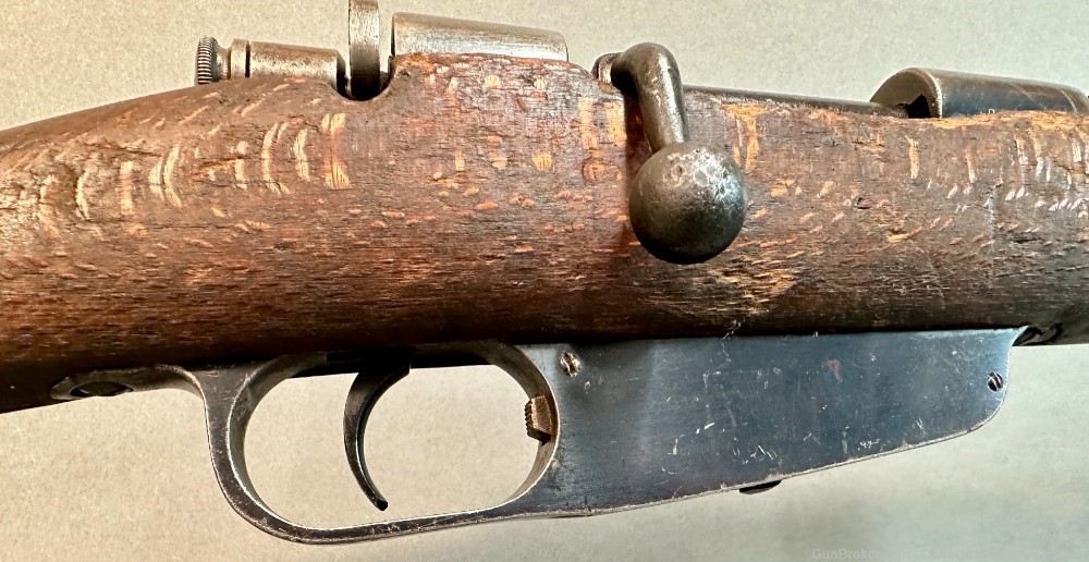 1918 dated Brescia Model 91 Folding Bayonet Carbine-img-31