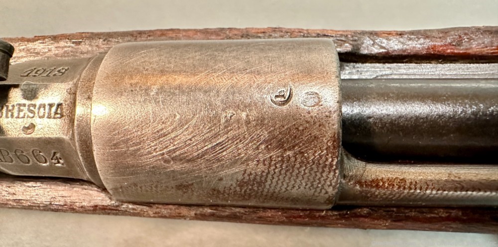1918 dated Brescia Model 91 Folding Bayonet Carbine-img-57
