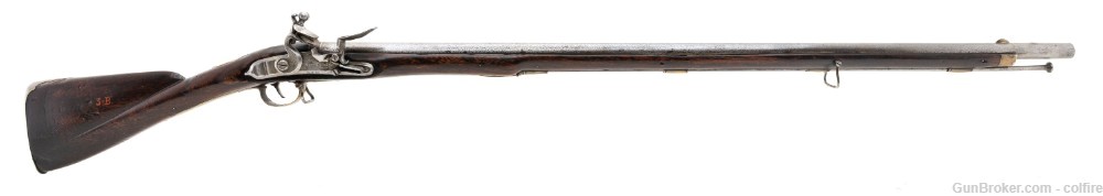 American Restock 1740 Potsdam flintlock musket .81 caliber Rev War (AL9706)-img-0