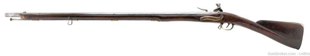 American Restock 1740 Potsdam flintlock musket .81 caliber Rev War (AL9706)-img-2