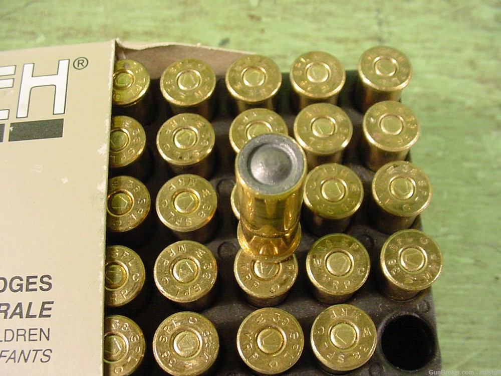 200 Rounds Magtech .38 Special 148 gr LWC Lead Wad Cutter 38B-img-4