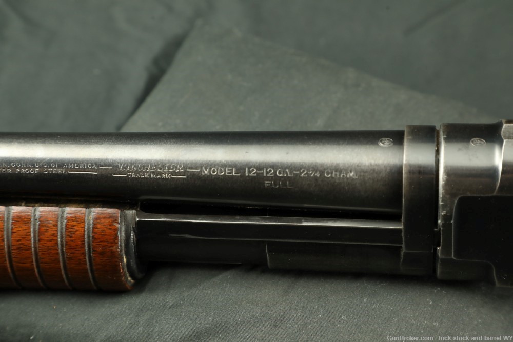 Winchester Model 12 12GA Pump Action Shotgun 26” Poly Choke 1947 C&R-img-26