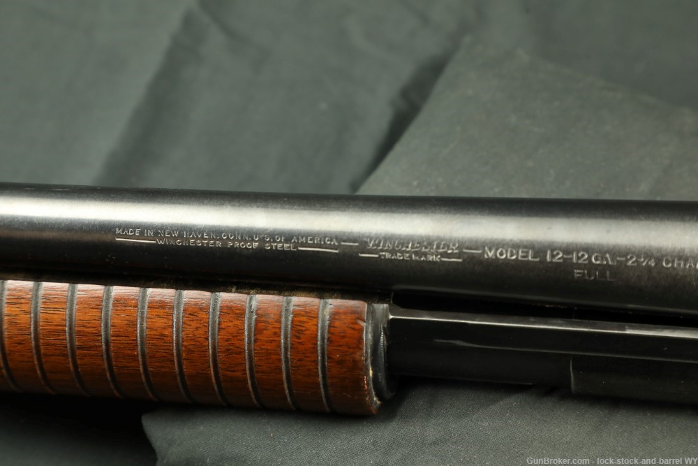 Winchester Model 12 12GA Pump Action Shotgun 26” Poly Choke 1947 C&R-img-25