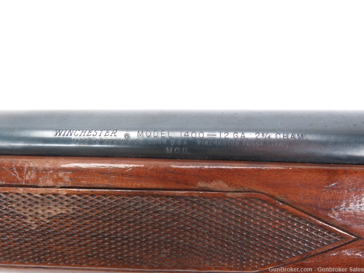 Winchester Model 1400 Mk II 12GA 28" Semi-Automatic Shotgun-img-11