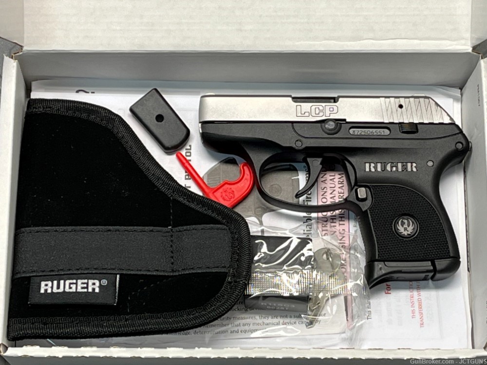 Ruger LCP .380 ACP Pistol Two Tone, NO CC FEES -img-5