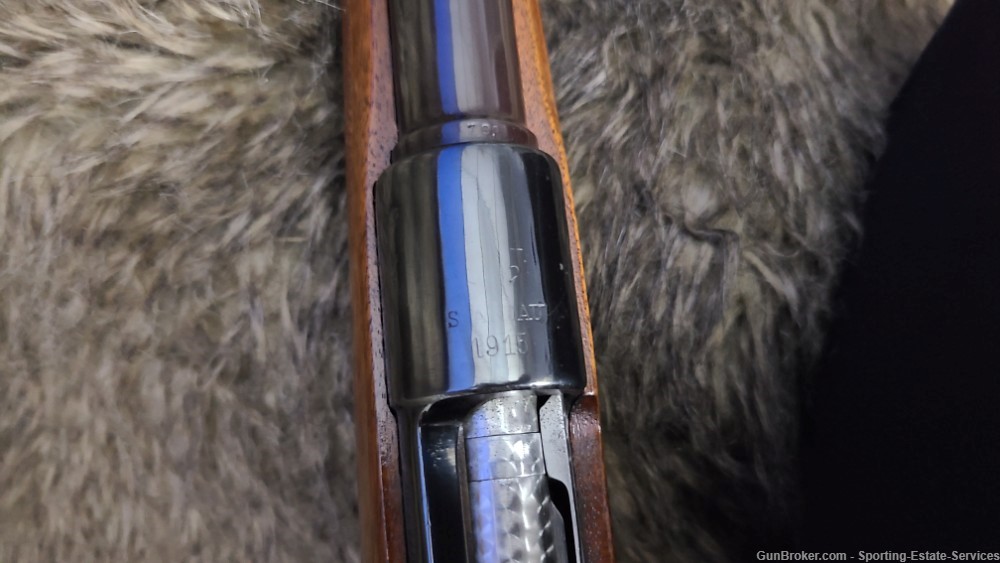Custom Mauser 98 - 1915 Spandau - 8mm - Sporterized, Reblued & Jewelled-img-13
