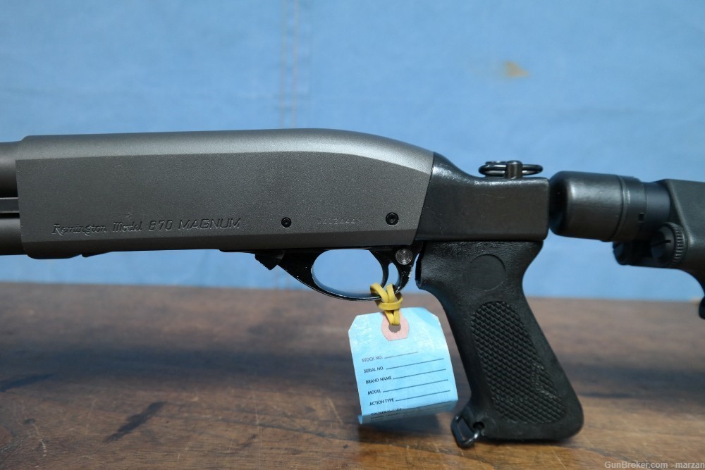 Remington 870 Magnum Custom Barrel 12-Gauge Shotgun-img-4