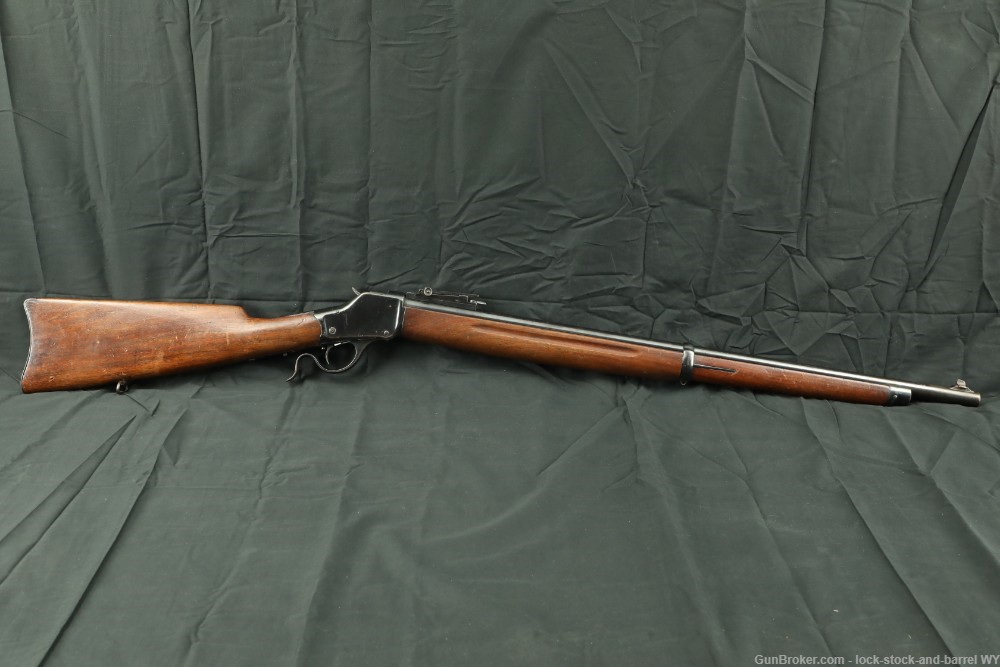 Winchester 1885 High Wall 2nd Winder Musket .22 LR Single Shot Rifle, C&R-img-2
