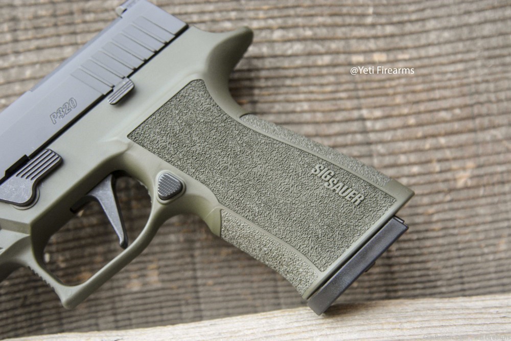 Sig Sauer P320 XTEN 10mm Compact Compensated Olive Drab Cerakote OD-img-10