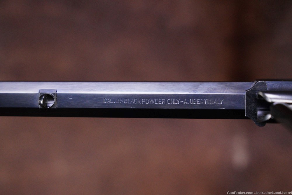 Uberti 1858 Remington Navy 7 3/8” .36 Cal Revolver, Antique-img-11