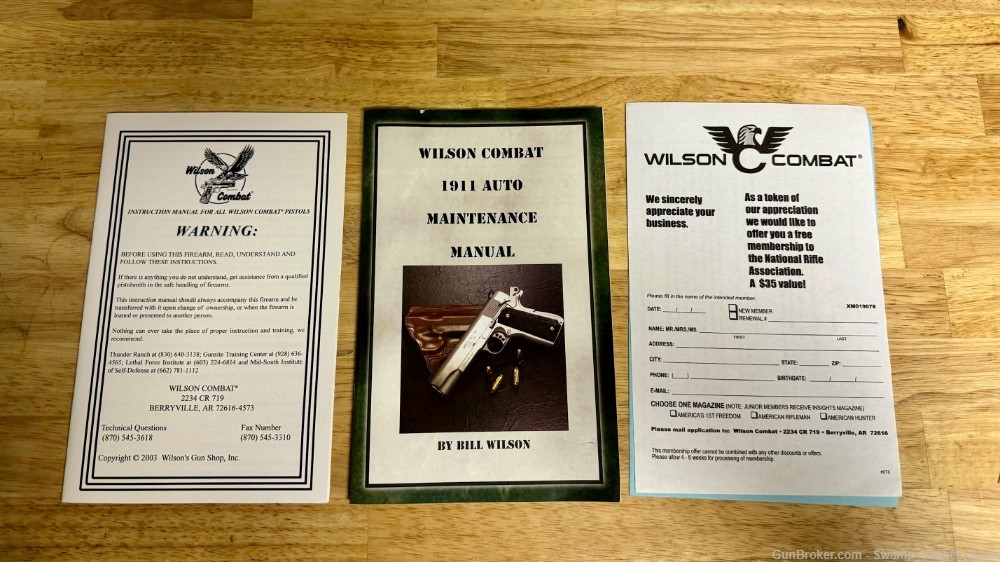 Wilson Combat CQB Elite, 9MM, 5" bbl, soft case & original paperwork!-img-19