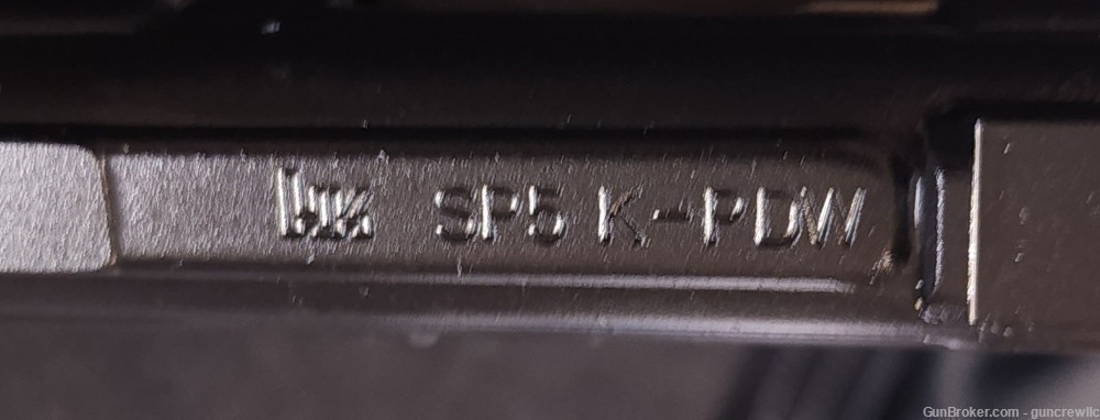 Heckler & Koch H&K SP5K PDW HK SP5-K MP5 STUNNER 9mm 81000481 Layaway-img-14