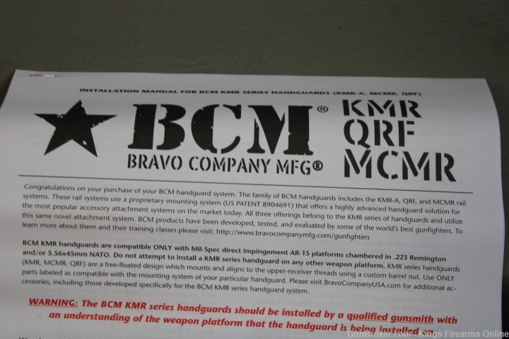 BCM MCMR 15" M-Lok Handguard Item P-557-img-6