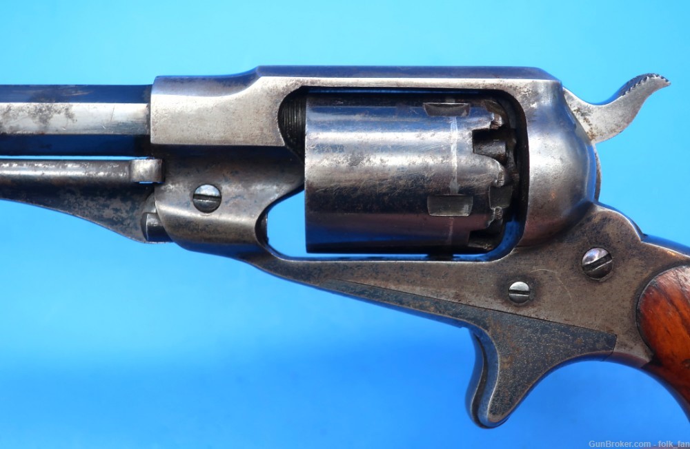 Antique Remington New Model Pocket Revolver 31 ca. Civil War Era 1865-73-img-2
