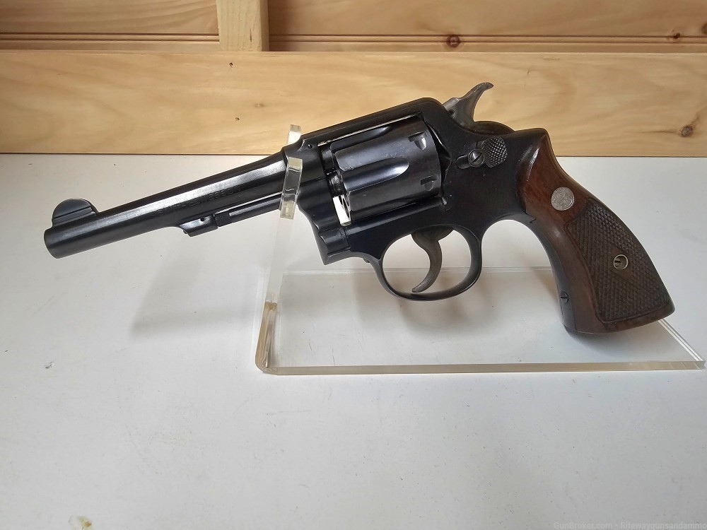 Smith & Wesson Pre Model 10 38 Spec Transition S Series 5 inch bbl-img-0