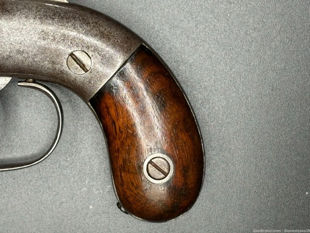 Very Rare antique Manhattan Arms Co. 5 shot Pepperbox Civil War era-img-4