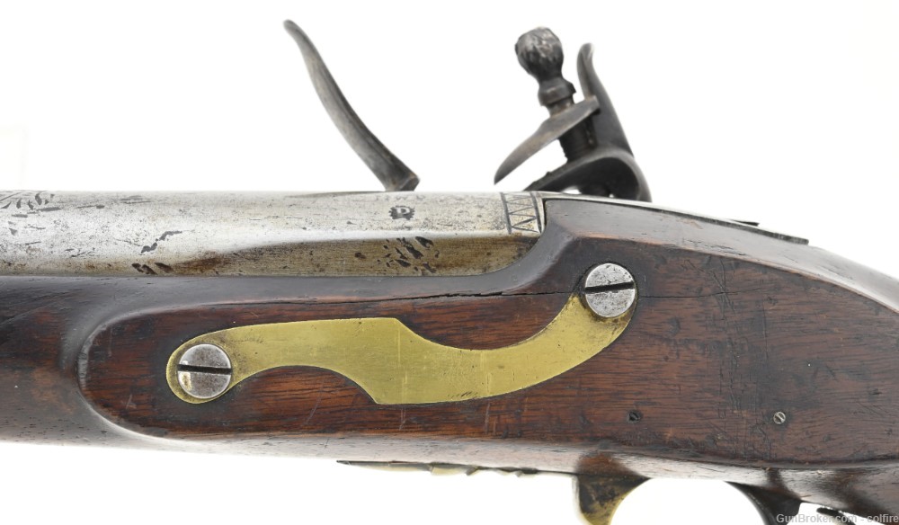 N.E. Flintlock Musket-Fowler by A Wright&Co. Poughkeepsie,NY (AL5127)-img-6