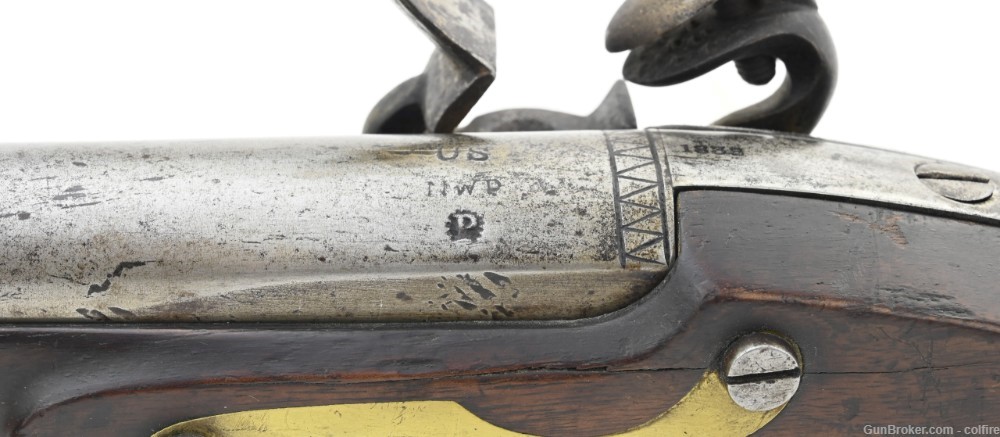 N.E. Flintlock Musket-Fowler by A Wright&Co. Poughkeepsie,NY (AL5127)-img-5