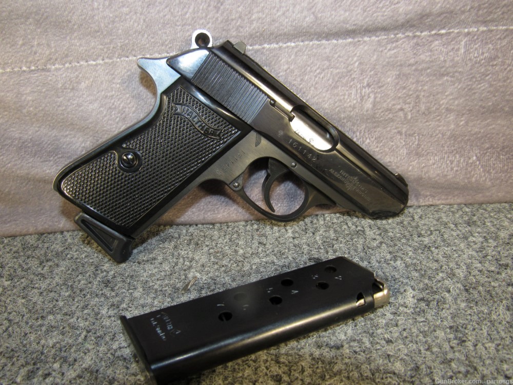 Walther PPK S 380 ACP SA/DA 2-7 Rnd Mags Made in West Germany Very Nice!-img-1