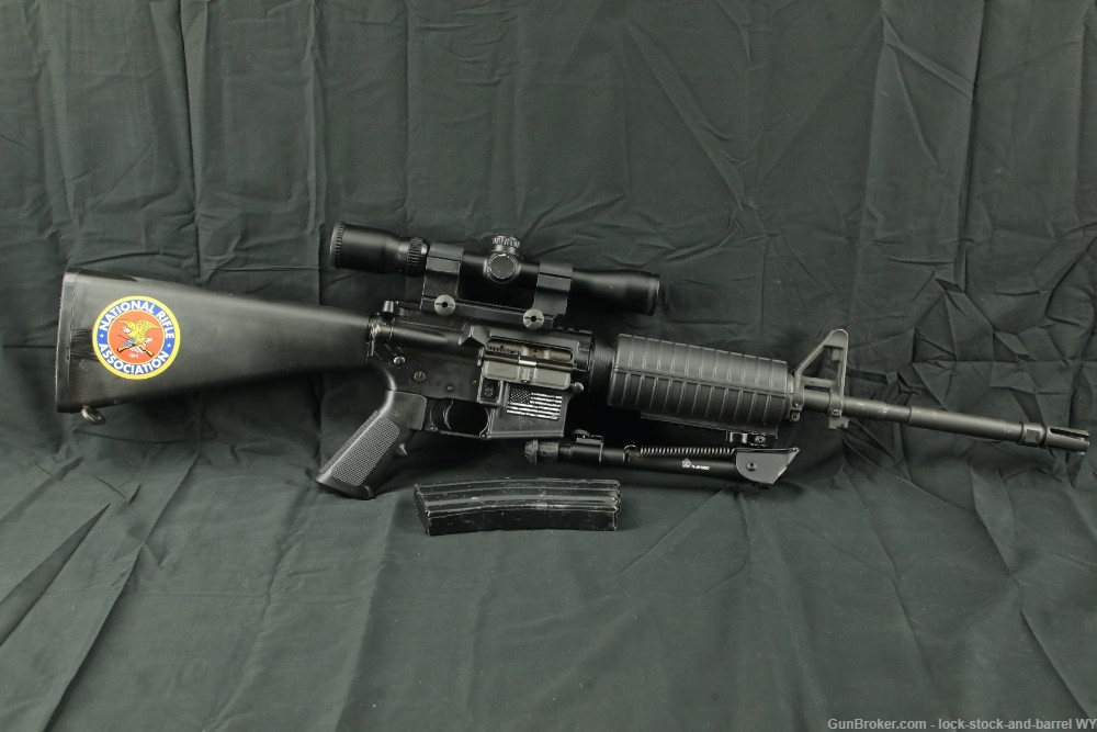 Delaware Machinery AR-15 5.56/.223 16” Rifle AR15 w/ Mag & Scope-img-2